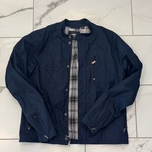 Harley-Davidson Men's Navy Blue rJacket